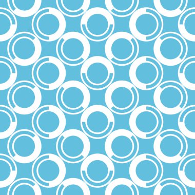 Şekil verilmiş daireler. Dairesel şekiller kusursuz süs. Geometrik motif. Yuvarlak arka plan. Çember şekilleri süslenir. Etnik imaj. Dijital kağıt, tekstil baskısı, web tasarımı, soyut, vektör çalışması