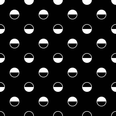 Daireler çiziyor. Dairesel şekiller kusursuz süs. Noktalar arka plan. Nokta motifi. Çember arka planı şekillendirir. Noktalı duvar kağıdı. Dijital kağıt, tekstil baskısı, web tasarımı, soyut görüntü. Vektör illüstrasyonu