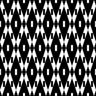 Rhombuslar, dikdörtgenler, dikişsiz desen. Geometrik arkaplan. Halk duvar kâğıdı. Çokgenler, elmaslar süslenir. Kabile motifi. Etnik süs. Tekstil baskısı, geometri soyut. Geometrik görüntü. Vektör.
