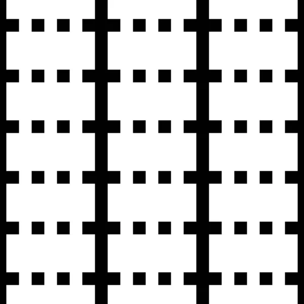 Bezproblémový Vzorec Figurky Čtvercové Ozdoby Lidové Tapety Tvary Pozadí Výšivkové — Stockový vektor