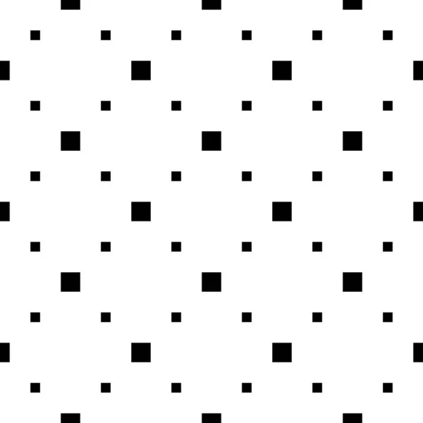 Checks Ornament Nahtloses Muster Quadrate Illustrieren Geometrischer Hintergrund Fliesen Tapete — Stockvektor