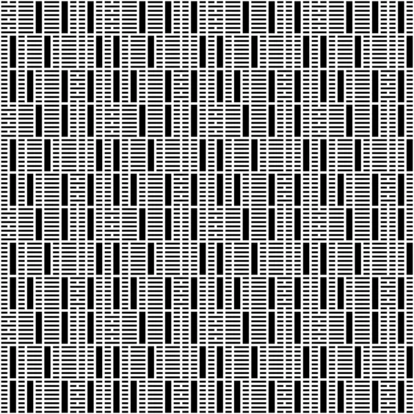 Linjer Stroke Rektanglar Sömlöst Mönster Stripes Blocktryck Geometriska Tapeter Modern — Stock vektor