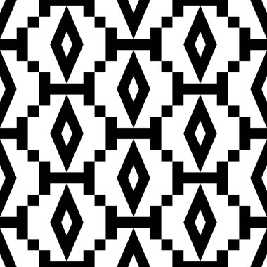 Otobüsler, elmaslar, pastiller, kareler, çekler, kusursuz şekiller. Halk duvar kâğıdı. Geometrik arkaplan. Kabile motifi. Geometrik süsleme. Etnik süs. Tekstil baskısı, soyut vektör