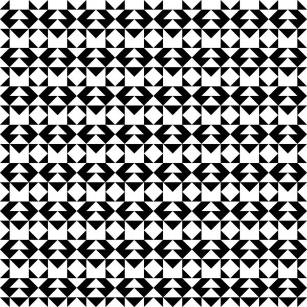 Triangles Losanges Diamants Figures Motif Sans Couture Orné Ethnique Image — Image vectorielle