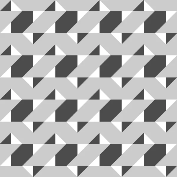 Driehoeken Piketten Veelhoeken Ornament Mensen Behang Naadloos Patroon Vormen Achtergrond — Stockvector