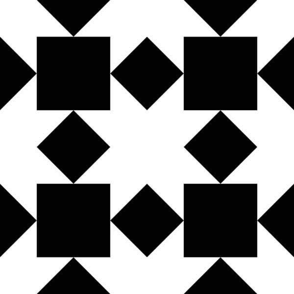 Бриллианты Ромбы Треугольники Квадраты Чеки Кресты Бесшовный Рисунок Племенные Обои — стоковый вектор