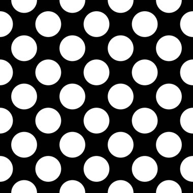 Kusursuz desen. Büyük noktalar duvar kağıdı. Çember süsü. Puantiyeli motif. Vektör görüntüsü. Dairesel figürler. Yuvarlak arka plan. Noktalı motif. Dijital kağıt, tekstil baskısı, web tasarımı, soyut.