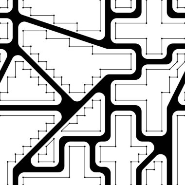 Kusursuz desen. Süs figürleri. Halk duvar kâğıdı. Basit şekiller arka plan. İşlemeli arka plan. Kabile motifi. Etnik mozaik. Dijital kağıt, tekstil baskısı, web tasarımı, soyut görüntü. Vektör çizimi