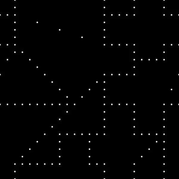 Punkte Nahtlose Muster Minikreise Als Schmuck Punkt Formt Motiv Hintergrund — Stockvektor
