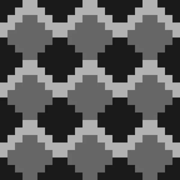 Inka Kreuzt Nahtlose Muster Ethnische Zierde Volkstümlicher Hintergrund Geometrische Tapete — Stockvektor