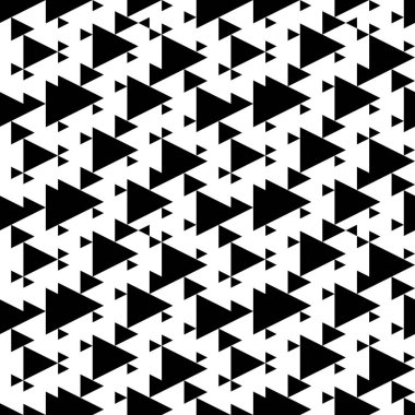 Kusursuz desen. Üçgenler, süslemeler. Geometrik arka plan. Soyut arkaplan. Poligon motifi. Geometrik şekiller duvar kağıdı. Dijital kağıt, tekstil baskısı, web tasarımı. Vektör