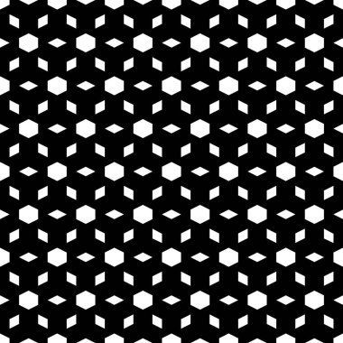 Kusursuz desen. Soyut arkaplan. Altıgenler, eşkenar dörtgenler. Geometrik arka plan. Poligonlar duvar kağıdı. Dijital kağıt, tekstil baskısı, web tasarımı. Vektör