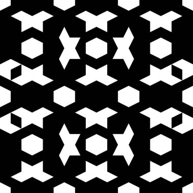 Kusursuz desen. Etnik zemin. Altıgenler, figürler, eşkenar dörtgenler. Poligon geçmişi. Basit şekiller duvar kağıdı. Dijital kağıt, web tasarımı, tekstil baskısı.