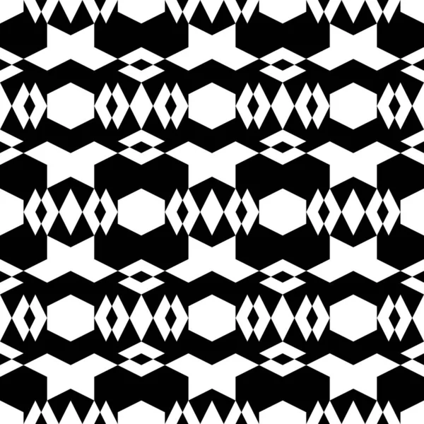 Nahtlose Muster Polygone Hintergrund Sechsecke Rauten Figuren Ornament Einfache Formen — Stockvektor