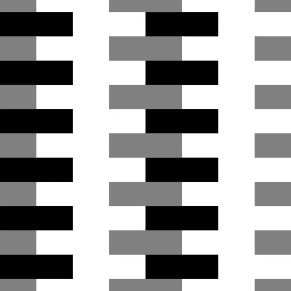 Nahtloses Ziegelmuster Ziegelsteine Blocks Tapete Mosaikmotiv Geometrisches Ornament Gitterhintergrund Geometrischer — Stockvektor