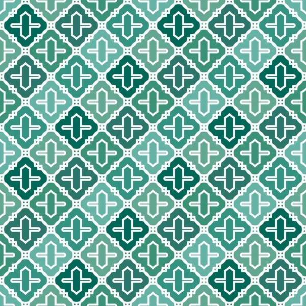 Bezešvý Design Povrchu Ogee Ozdobou Orientální Tradiční Vzor Opakovanými Mozaikovými — Stockový vektor