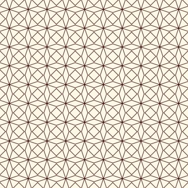 Soyut süs eşyasıyla çizilmiş kusursuz bir desen. Dantelli açılış motifi. Tekrarlanan geometrik şekiller duvar kağıdı. Albüm defteri dijital kağıt, tekstil baskısı, sayfa doldurma. Vektör illüstrasyonu.