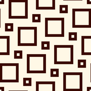 Kare şebeke yapısı. Pisagor fayans motifi. Klasik süslemeli kusursuz yüzey desenli tasarım. Geometrik soyut arkaplan. Modern tarz dijital kağıt, tekstil baskısı, sayfa dolumu. Vektör sanatı