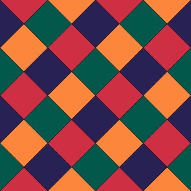 Elmaslar, eşkenar dörtgen desenler. Döşemeler, kareler, çekler. Halk süsü. Etnik süsleme. Geometrik görüntü. Kabile duvar kâğıdı. Geometrik arkaplan. Retro motif. Etnik tekstil baskısı