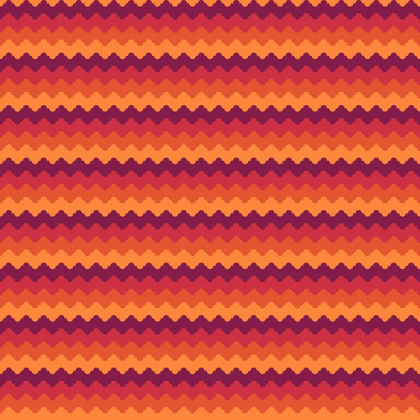 Modèle Sans Couture Lignes Zigzag Répétées Ornement Ethnique Des Rayures — Image vectorielle