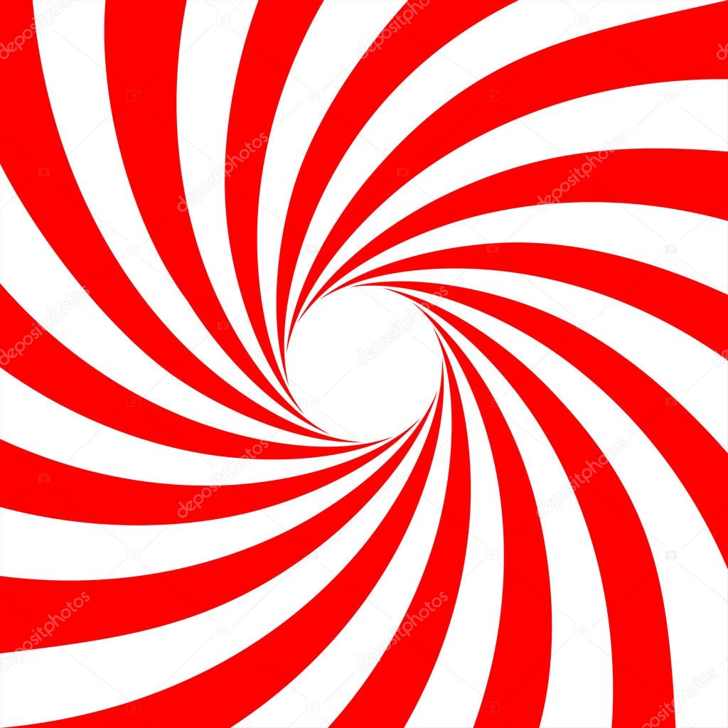 Red white swirl abstract vortex background