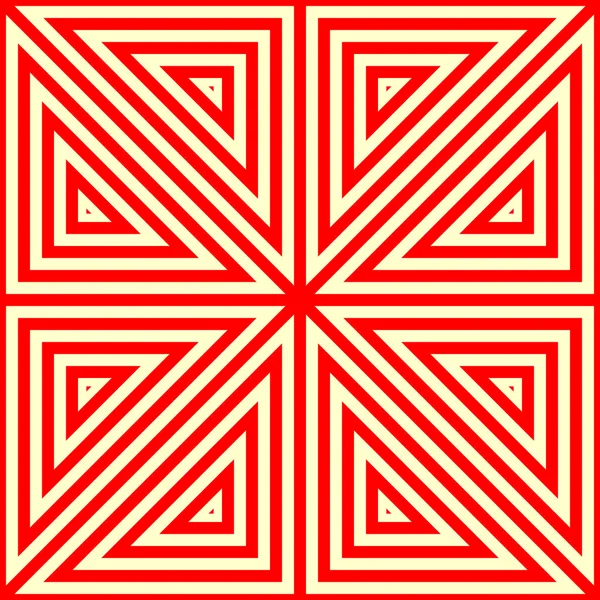 Seamless pattern with symmetric geometric ornament. — 图库矢量图片