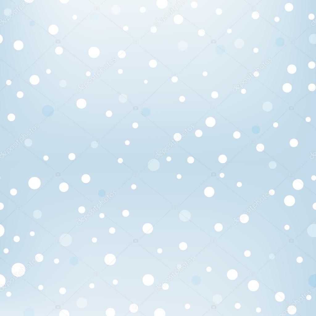 Winter background with snowfall