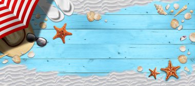 Beach, summer, relax under the sun