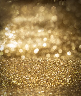 Altın glietter arka plan