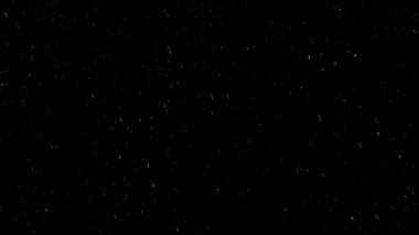 Gerçek Kar, yağan kar 4K 'da siyah zemin üzerinde izole edilmiş beste, hareket grafikleri için kullanılacak.