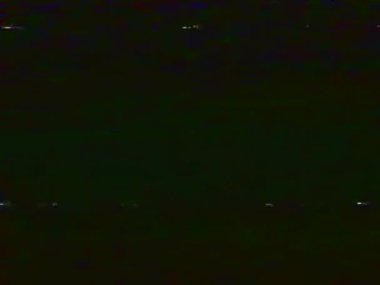 VHS gerçek arızalar gürültü ve objeler, eski bir kasetin arızaları, siyah ekran