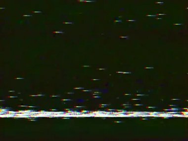 VHS gerçek arızalar gürültü ve objeler, eski bir kasetin arızaları, siyah ekran