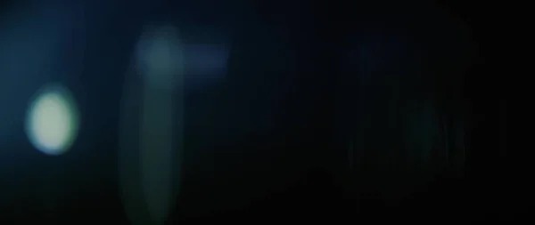 Techy Blue Optical Lens Flares Transition Seamless Loop Natural Anamorphic Stock Image