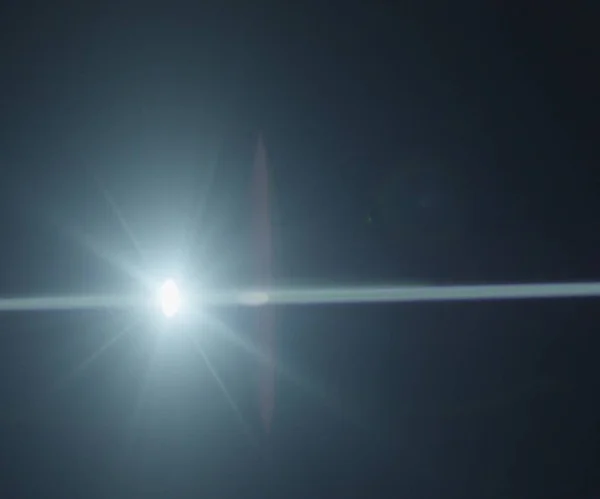 Techy Blue Optical Lens Flares Transition Seamless Loop Natural Anamorphic Royalty Free Stock Photos