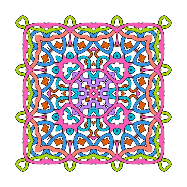 Süs kare mandala