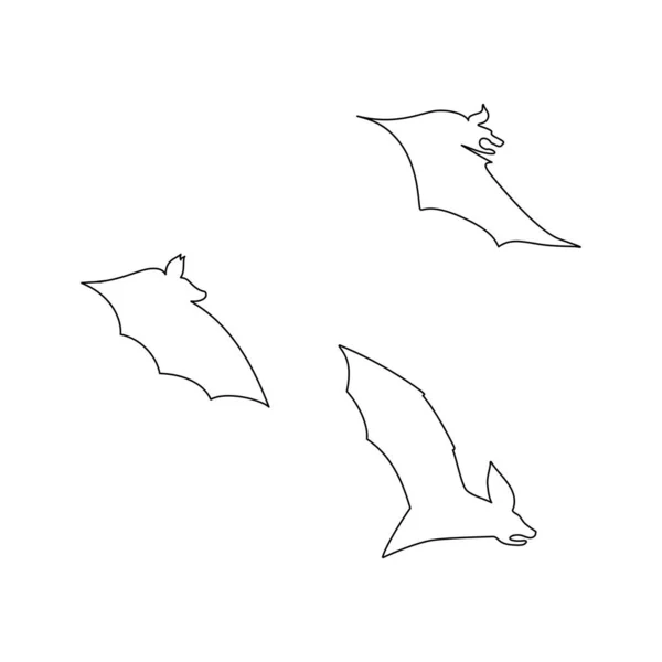 100 000 Bat line drawing Vector Images Depositphotos