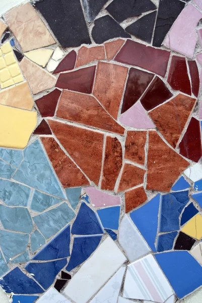 Collage de carreaux de mosaïque multicolores Image En Vente