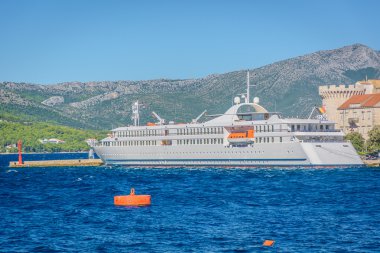 Cruise Gemi Limanı Korcula.