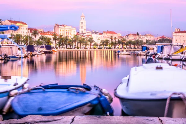 Split Croácia calçadão orla . — Fotografia de Stock