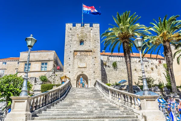 Revelin torre Korcula . — Foto Stock