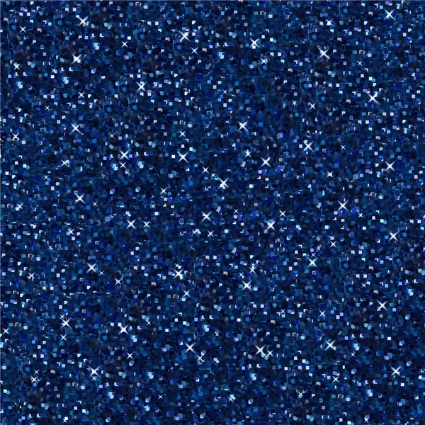Blauwe glitter achtergrond. Naadloze patroon glanzende blauwe textuur — Stockfoto