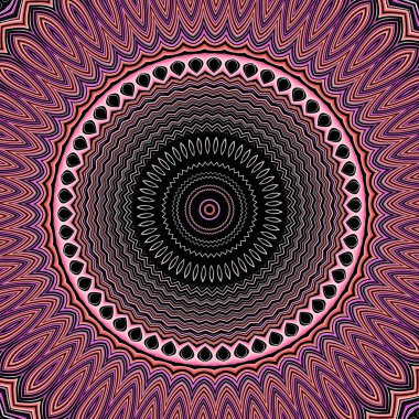 Pembe turuncu Kaleidoscope