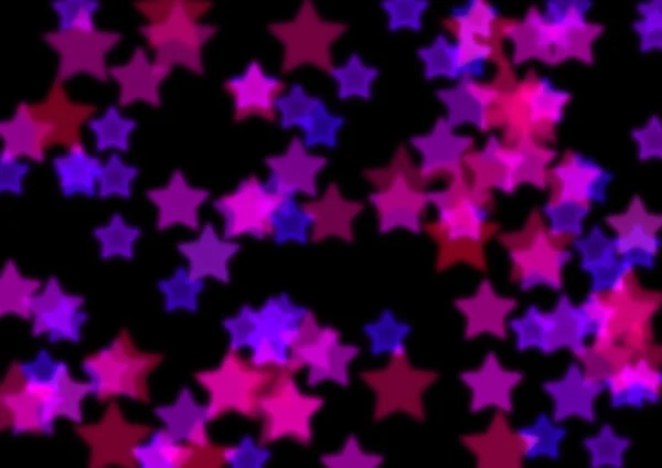 Yıldız bokeh parlak arka plan