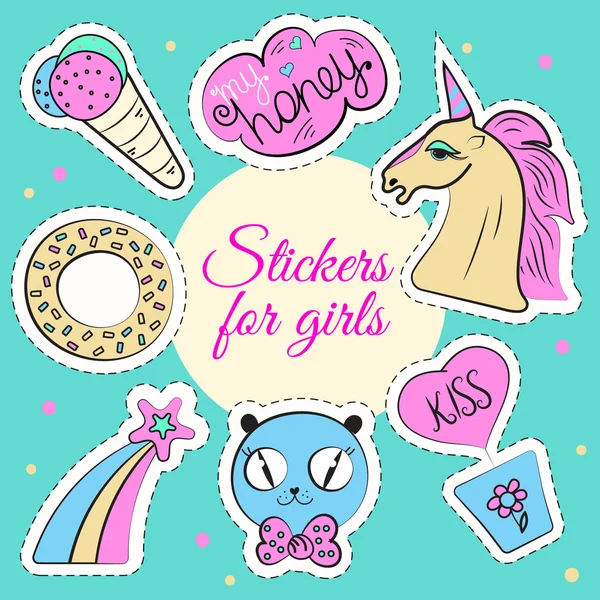 Girly Stickers Vector Art, Icons, and Graphics for Free Download