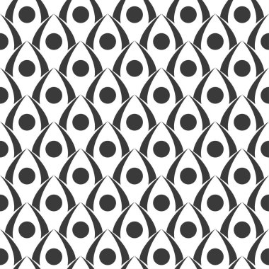 Sanat deco tarzında kusursuz geometrik desen