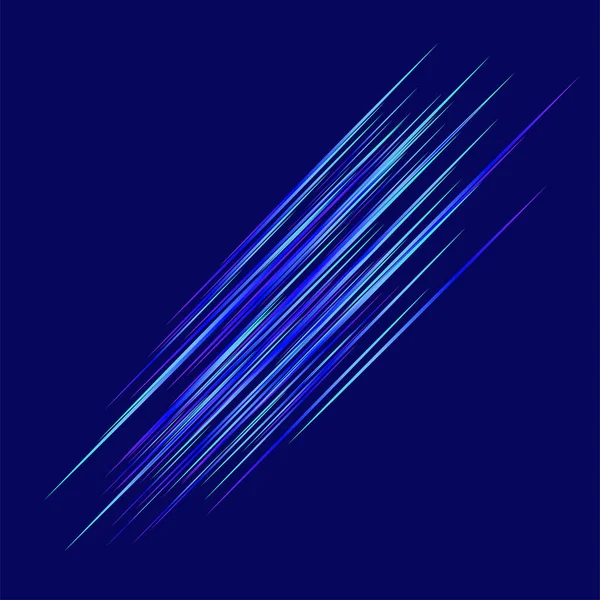 Lignes Diagonales Symbole Vitesse Mouvement Illustration Vectorielle — Image vectorielle