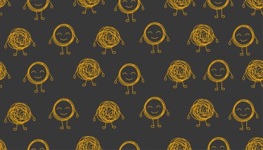 Terapi, karalama karakterli kusursuz psikoloji. Psikolog için internet geçmişi, psikolojik eğitim. Vektör arkaplanı