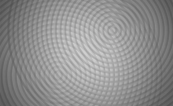 Abstrakter Geometrischer Hintergrund Mit Sich Überschneidenden Konzentrischen Kreisen Dynamischer Hintergrund — Stockvektor