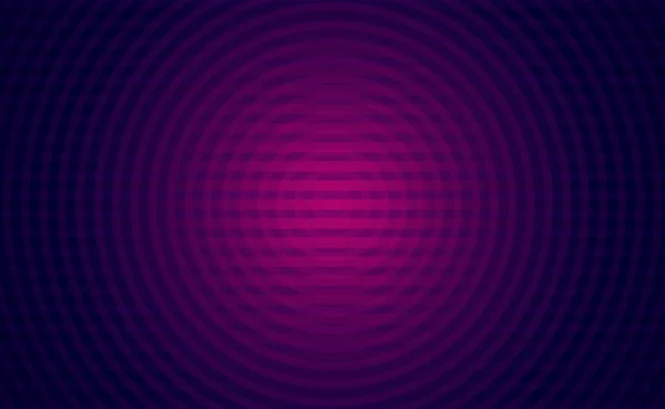 ウェブデザインのための線と同心円を持つ紫色の抽象幾何学的背景 現代の技術パターン モニター画面の背景 — ストックベクタ