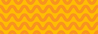 Makarnalı pankart. Paketleme için soyut dalga çizgileri